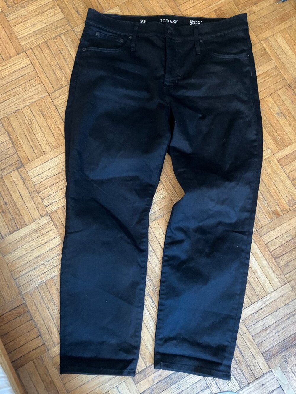 J. Crew Black Jeans sz 33